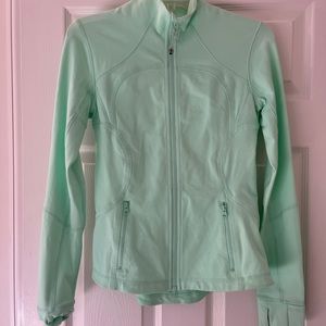 minty green lululemon define jacket